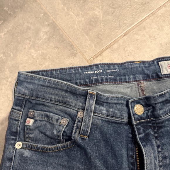 AG Jeans The Farrah Boot High Rise Jean Size 30 - Picture 4 of 9